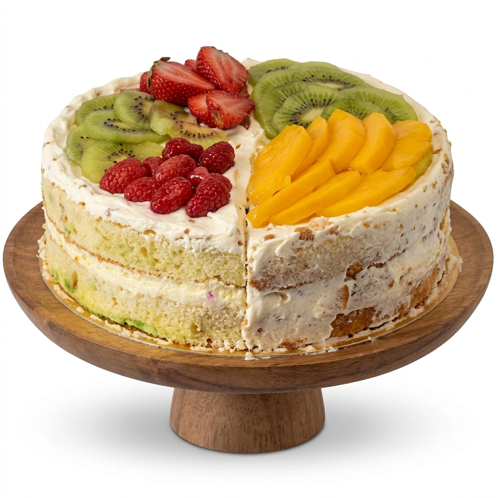 3 In 1 Fruit Cake Flavour